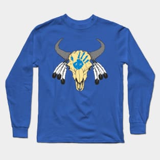 Bison Skull 6 Long Sleeve T-Shirt